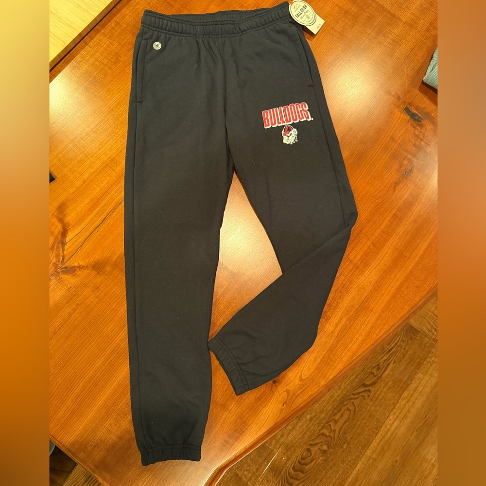 NWT Men’s Fall Rush UGA Joggers with Bulldog Logo